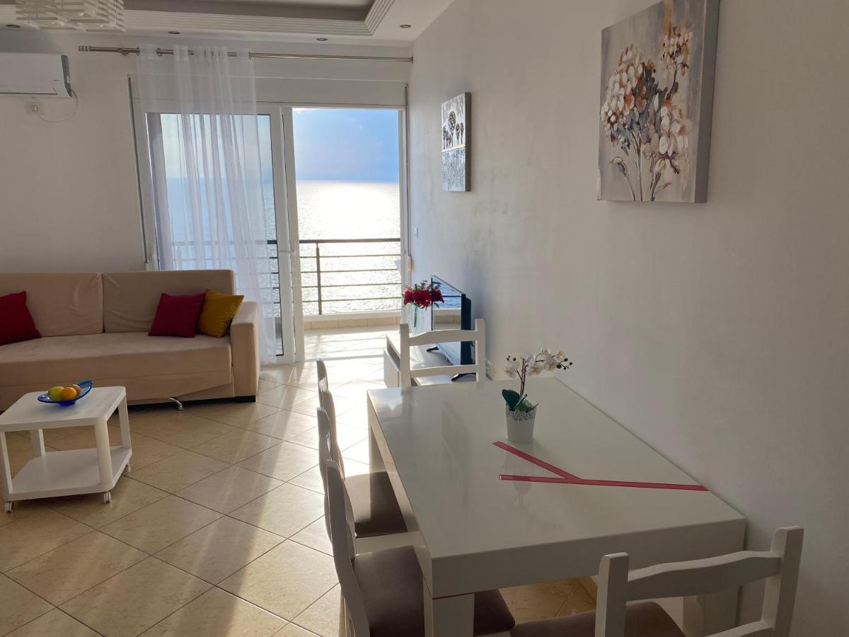 Apartment With Huge Sea View Balcony Саранда Экстерьер фото