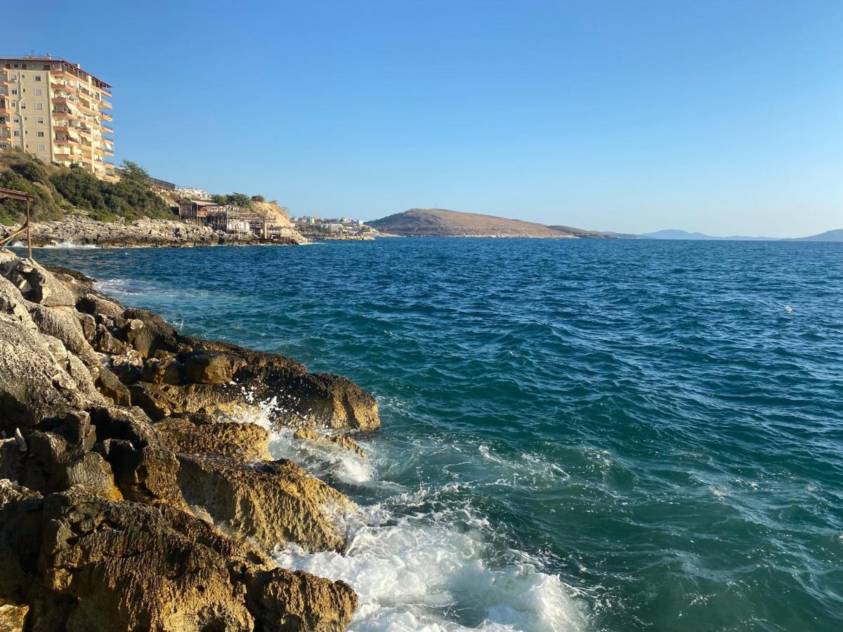 Apartment With Huge Sea View Balcony Саранда Экстерьер фото