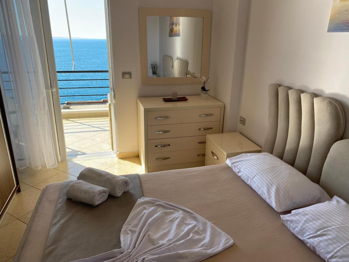 Apartment With Huge Sea View Balcony Саранда Экстерьер фото